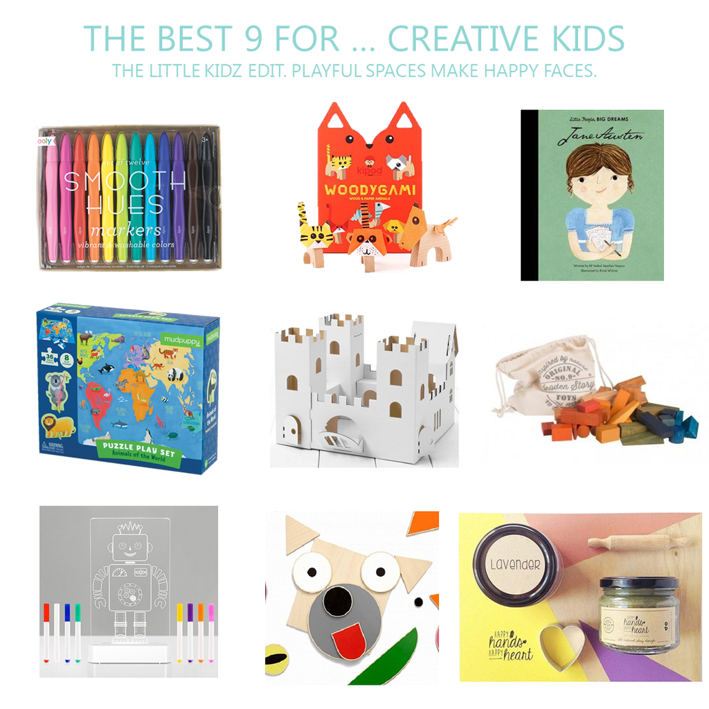 Best Gifts For Kids. Do your kids love creative projects?  Here are 9 of our favourite products.