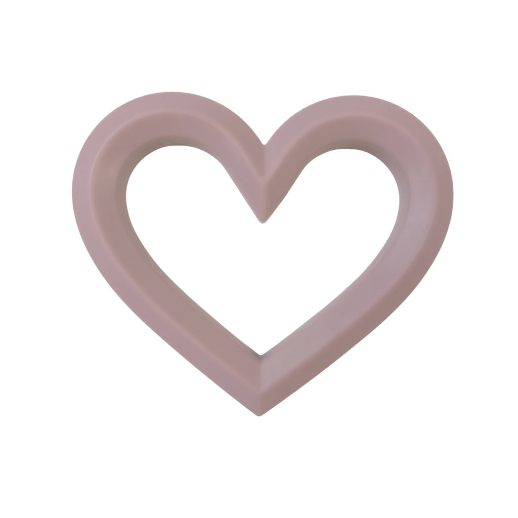 Nature Bubz Adore Silicone Heart Shaped Teether