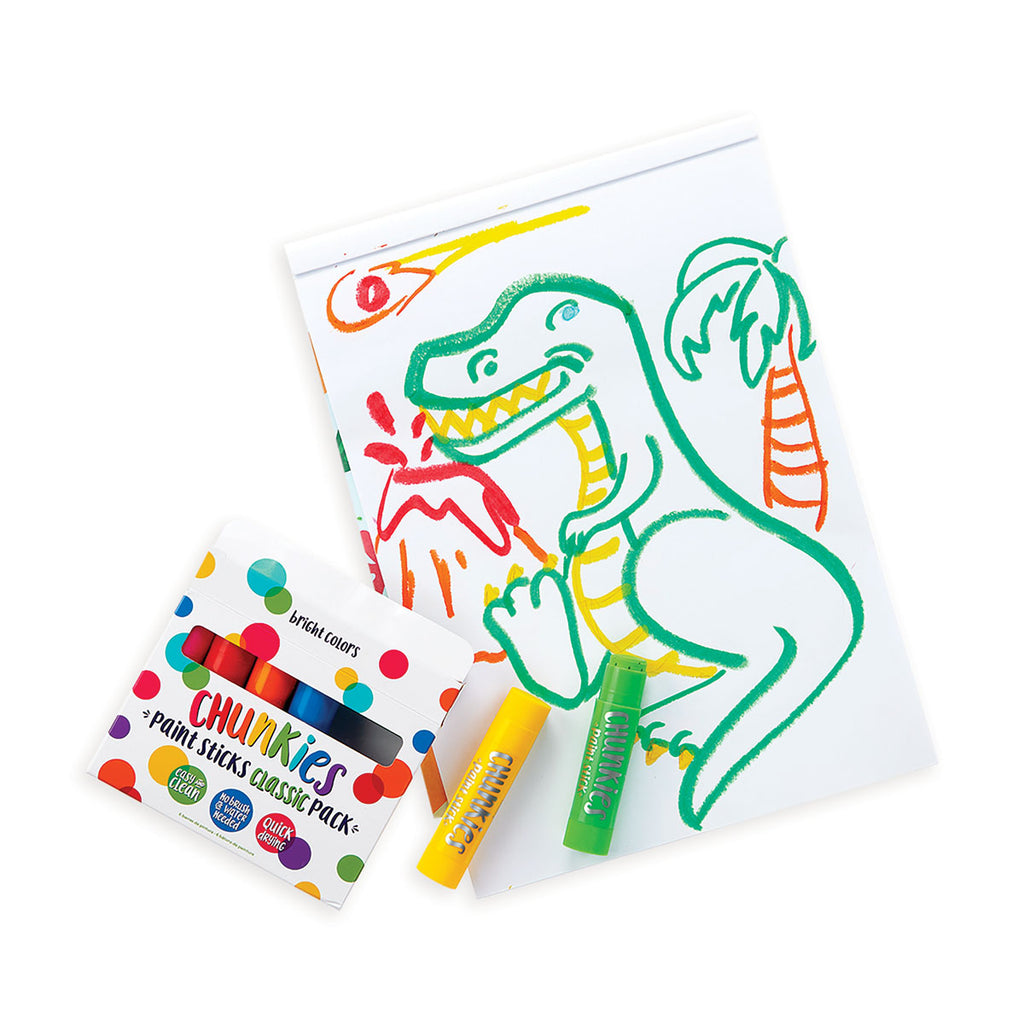 Ooly Kids Stationery - Set of 12 Chunkies Paint Sticks