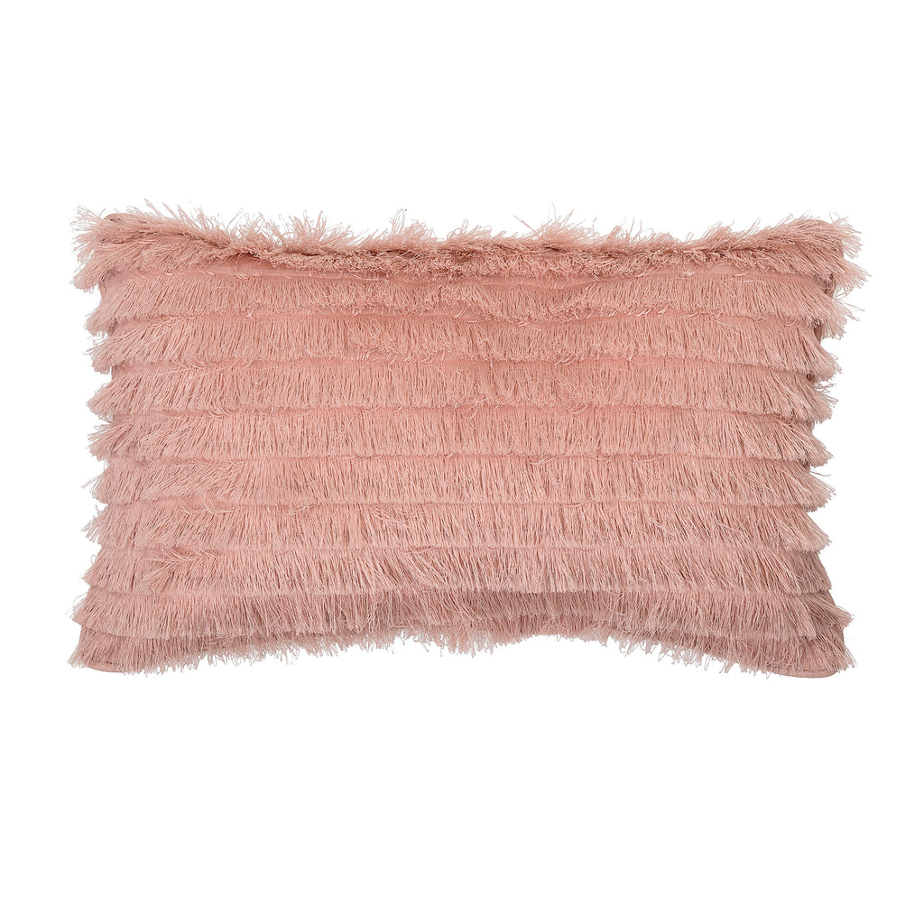 Bloomingville Mini - Pink Fringe Tassel Cushion