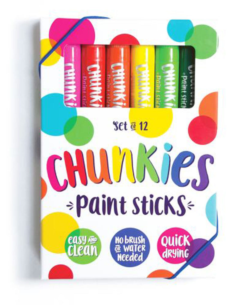 Ooly Kids Stationery - Set of 12 Chunkies Paint Sticks