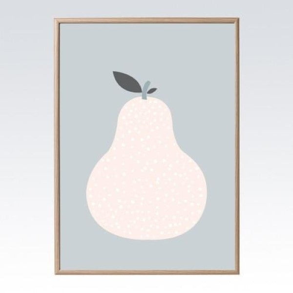 Sprout and Sparrow Kids Wall Art -  Pear Print