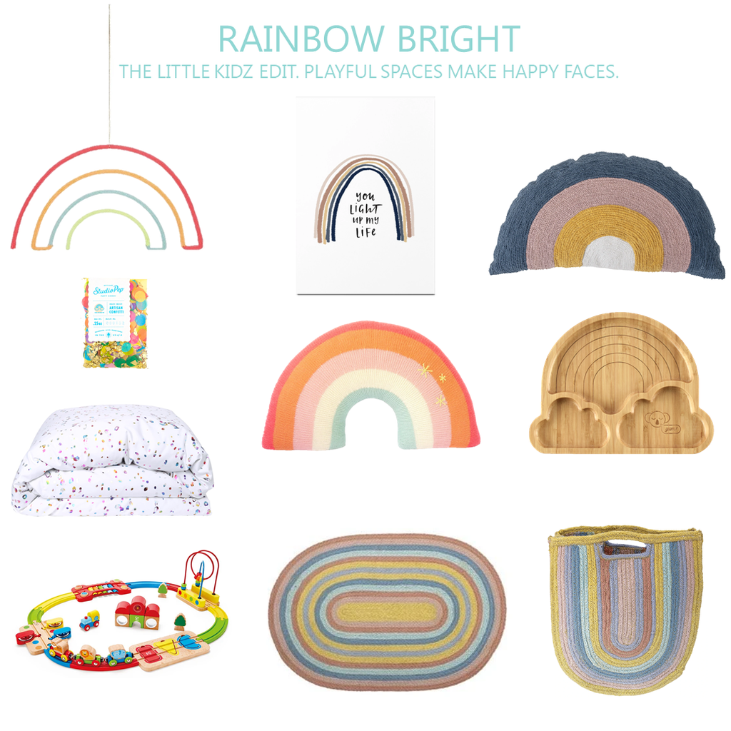 Kids Bedroom Ideas Rainbow