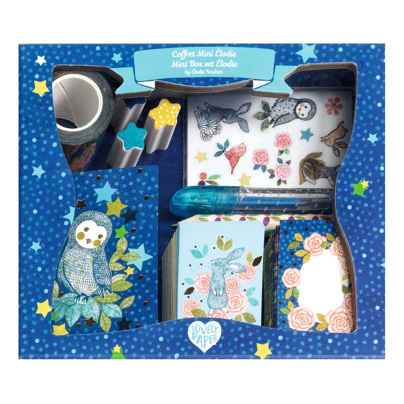 Djeco Kids Stationery Box Set - Mini Elodie