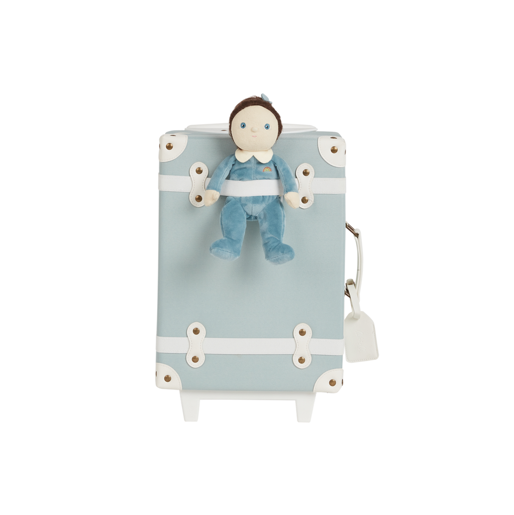 Olli Ella SeeYa Kids Suitcase - Steel Blue