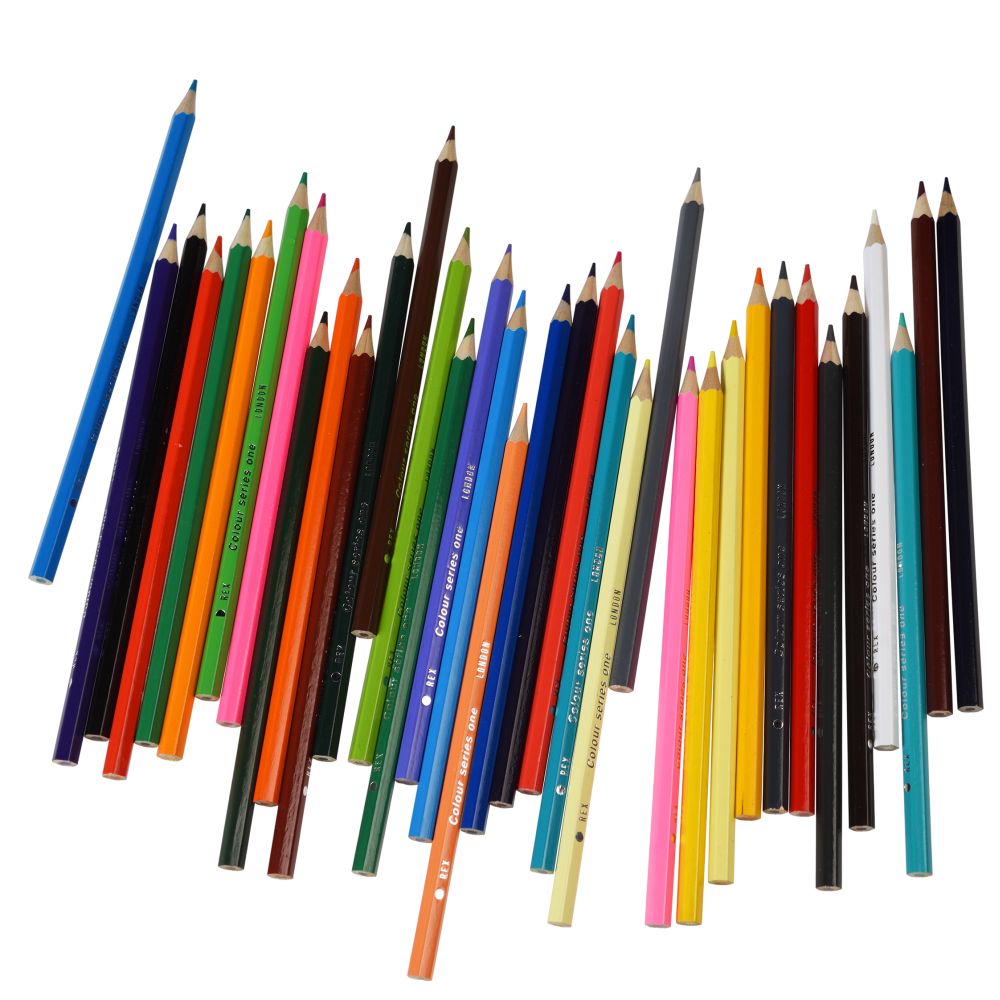 Rex London 36 Colouring Pencils â€“ Wild Wonders