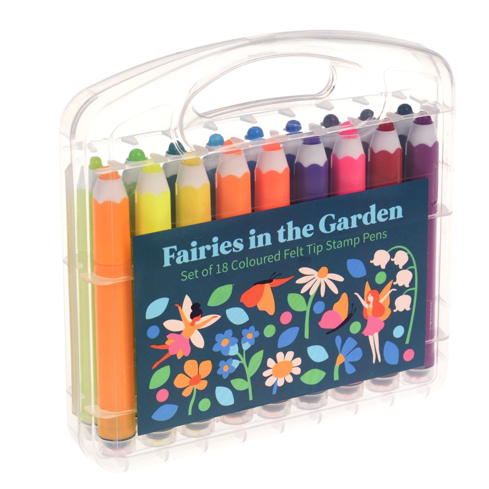 Rex London Felt Tip Stamp Pens â€“ Fairies in the Garden