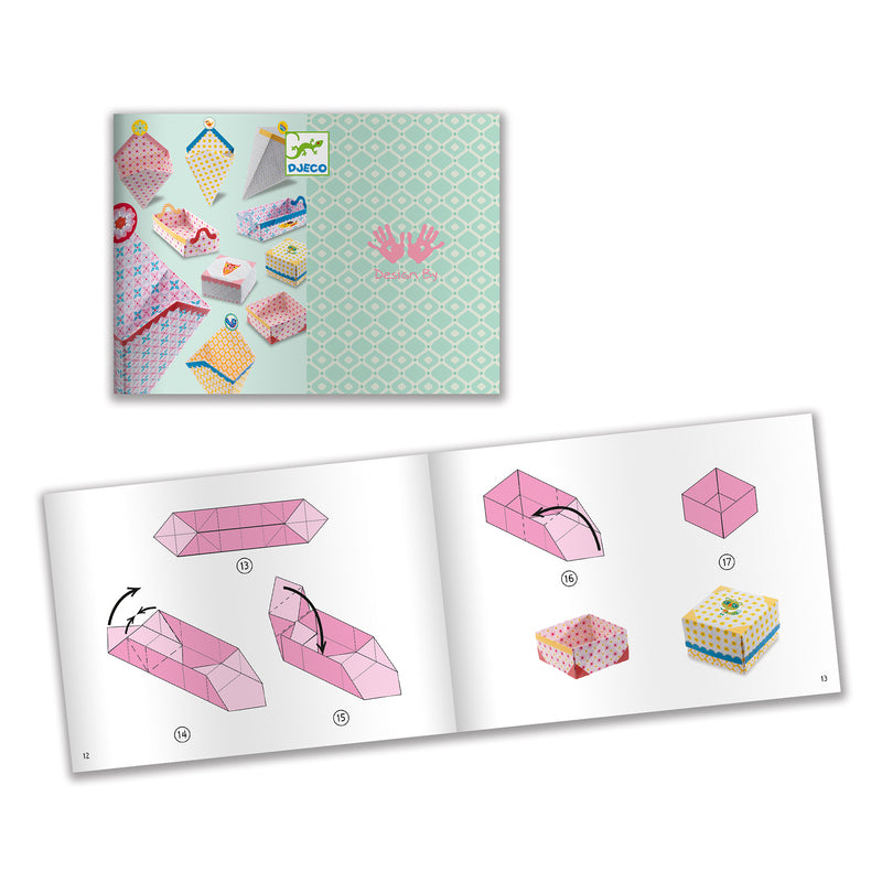 Djeco Kids Stationery - Small Box Origami Kit