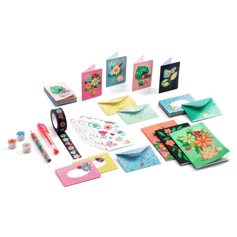 Djeco Kids Stationery Box Set - Mini Marie
