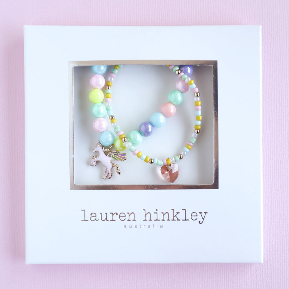 Lauren Hinkley Celestial Unicorn Bracelet Set