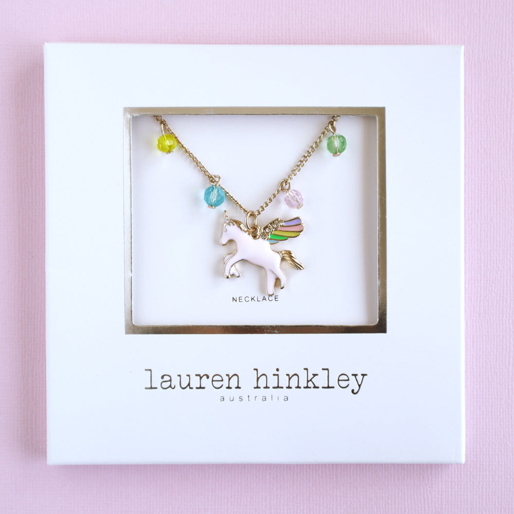 Lauren Hinkley Celestial Unicorn Necklace