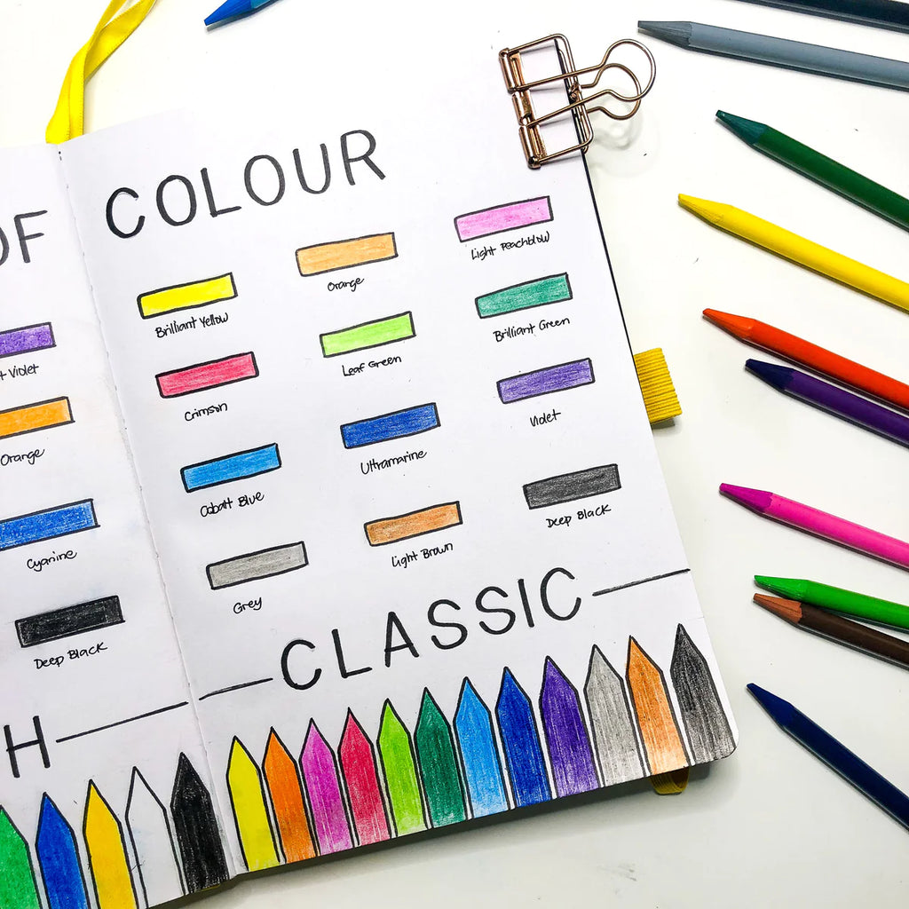 Life of Colour - Woodless Classic Colour Pencils - Set of 13