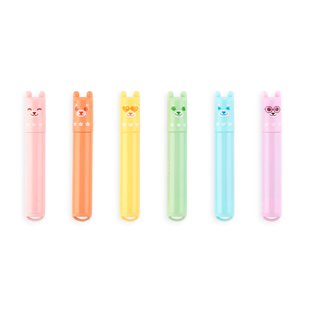 Ooly Kids Stationery Beary Sweet Mini Scented Highlighters