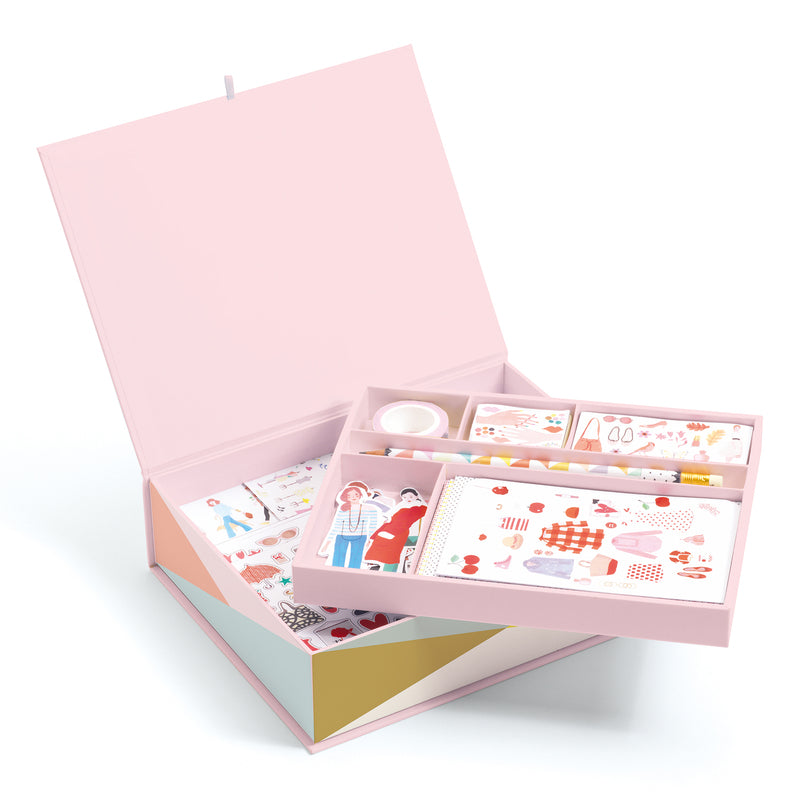 Djeco Kids Stationery Box Set - Tinou