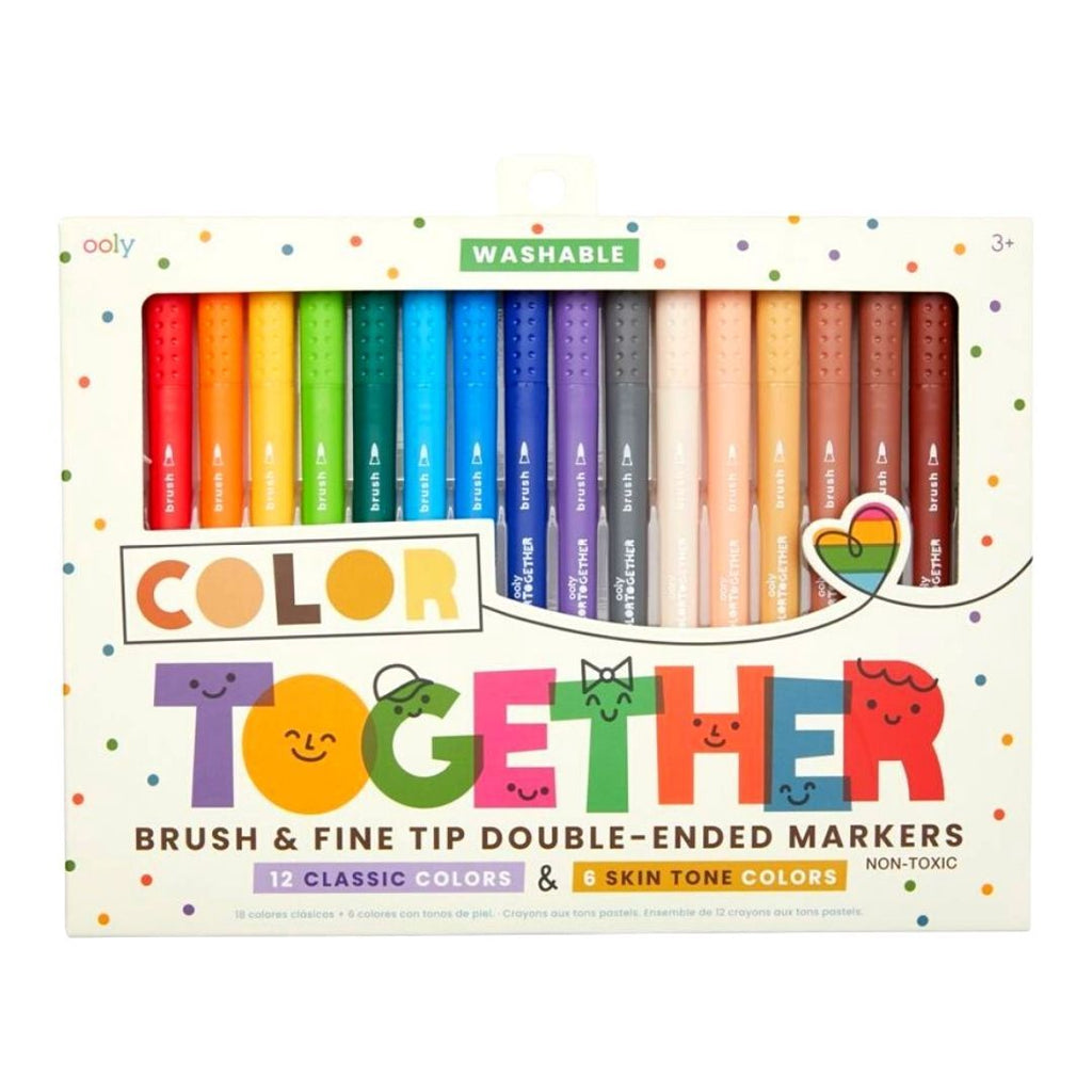 Ooly Kids Stationery - Set of 18 Colour Together Markers