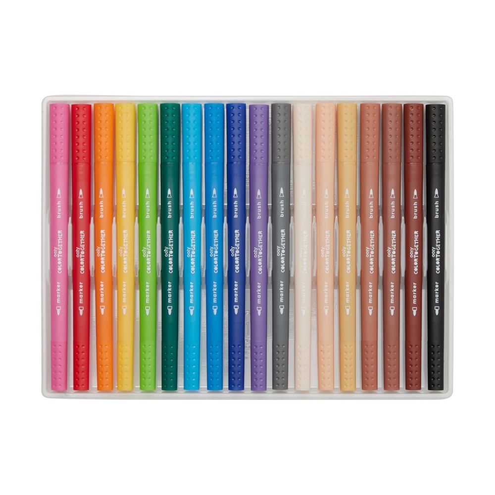 Ooly Kids Stationery - Set of 18 Colour Together Markers