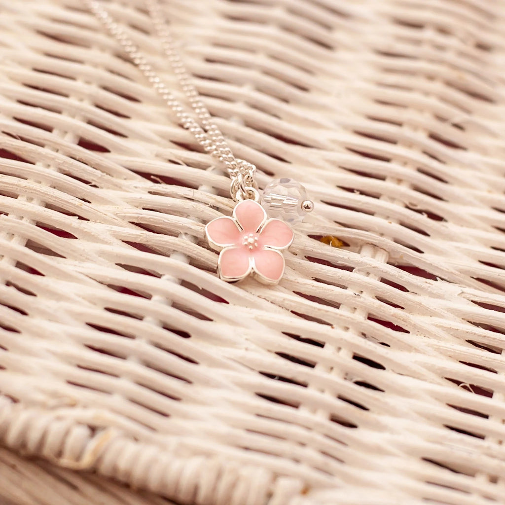 Lauren Hinkley Kids Jewellery - Pink Flower Necklace