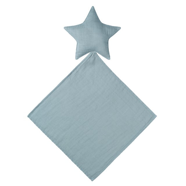 Numero 74 Lovely Star Doudou Organic Cotton Comforter - Sweet Blue