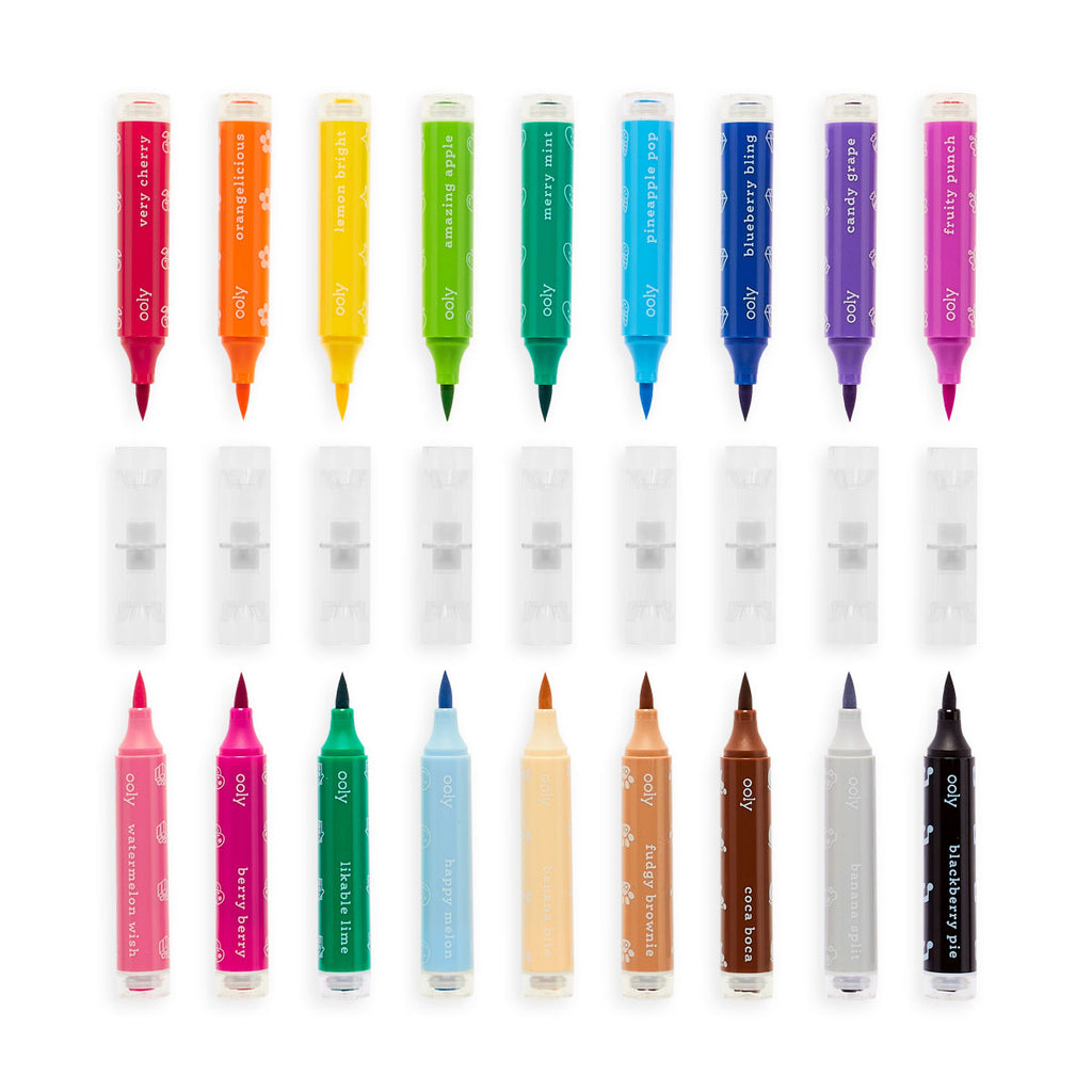 Ooly Kids Stationery - Stampables Scented Markers Set