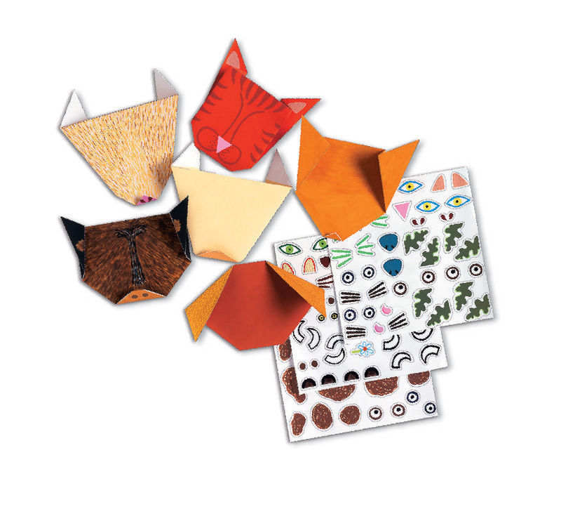 Djeco Kids Stationery - Animal Origami Kit