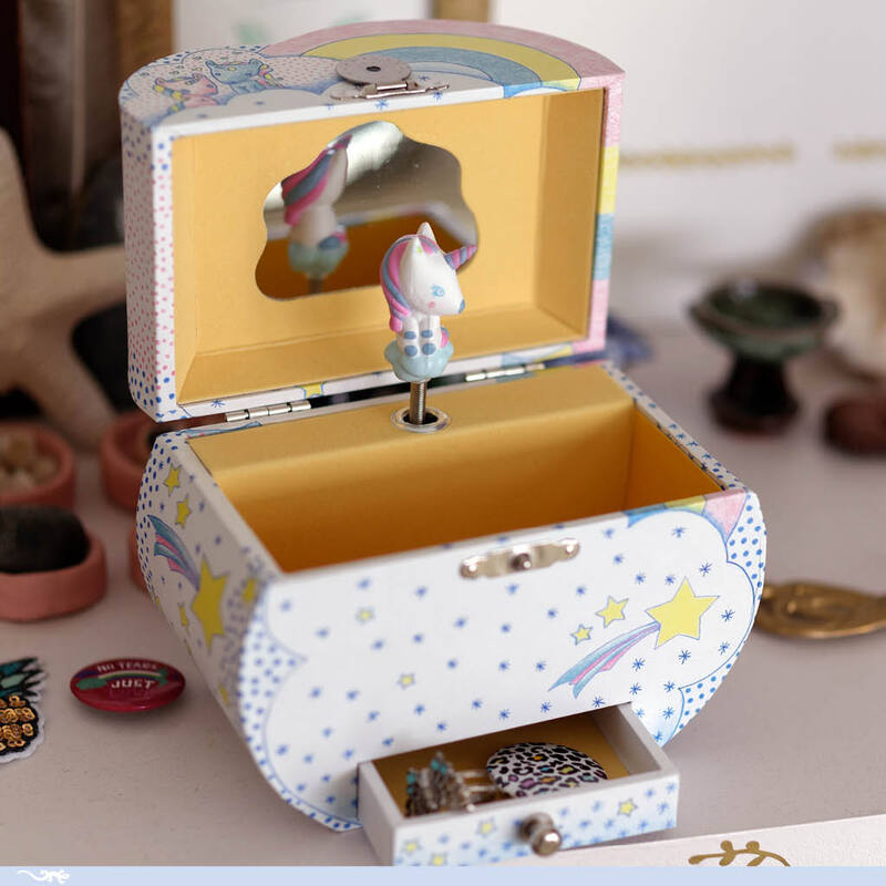 Djeco - Unicorn Dream Musical Jewellery Box