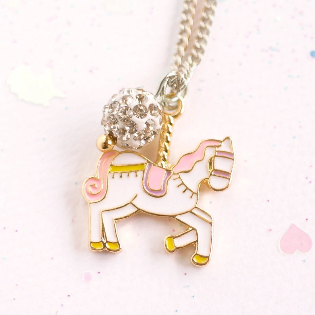 Lauren Hinkley Kids Jewellery - Unicorn Carousel Necklace