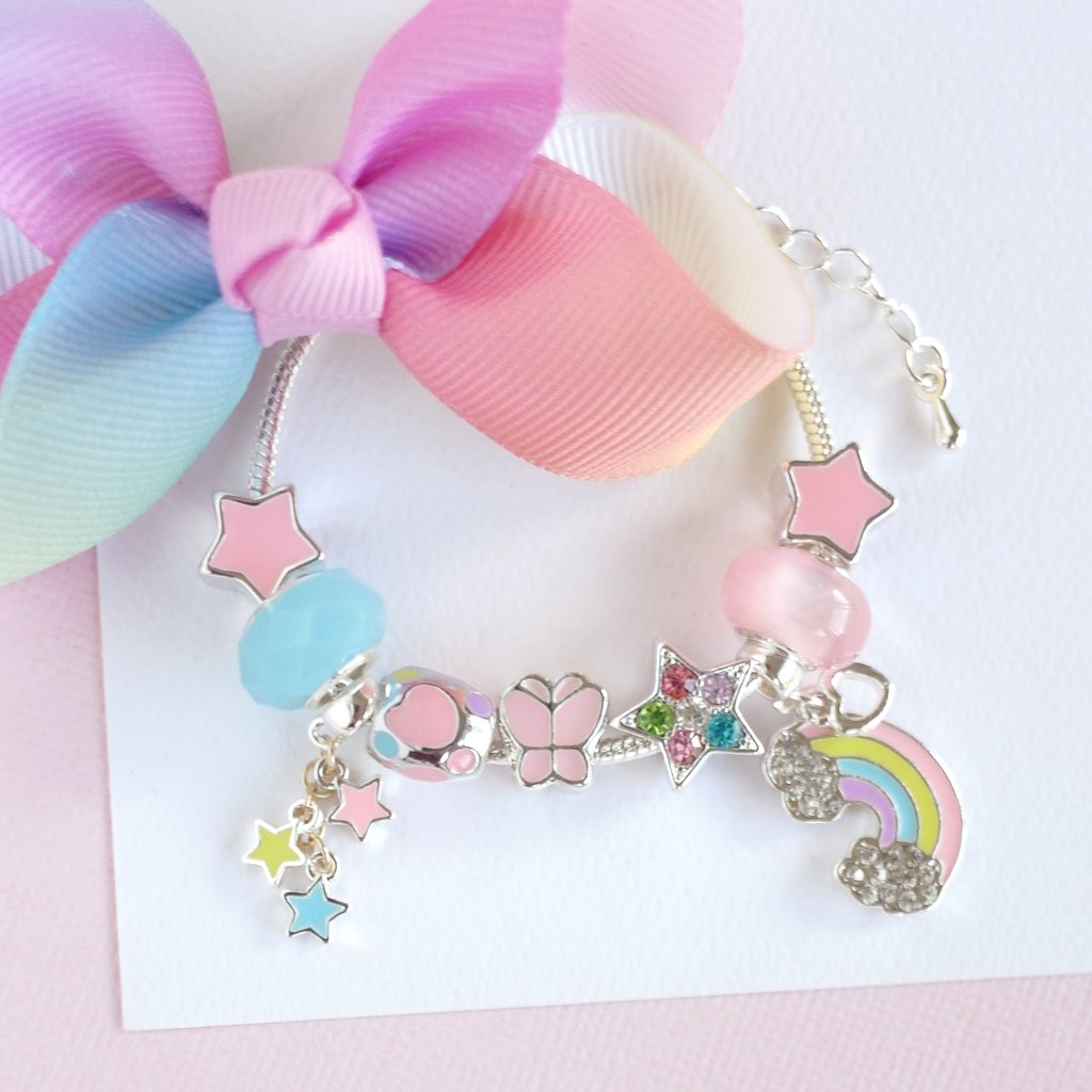 Lauren Hinkley Kids Jewellery - Rainbow Charm Bracelet