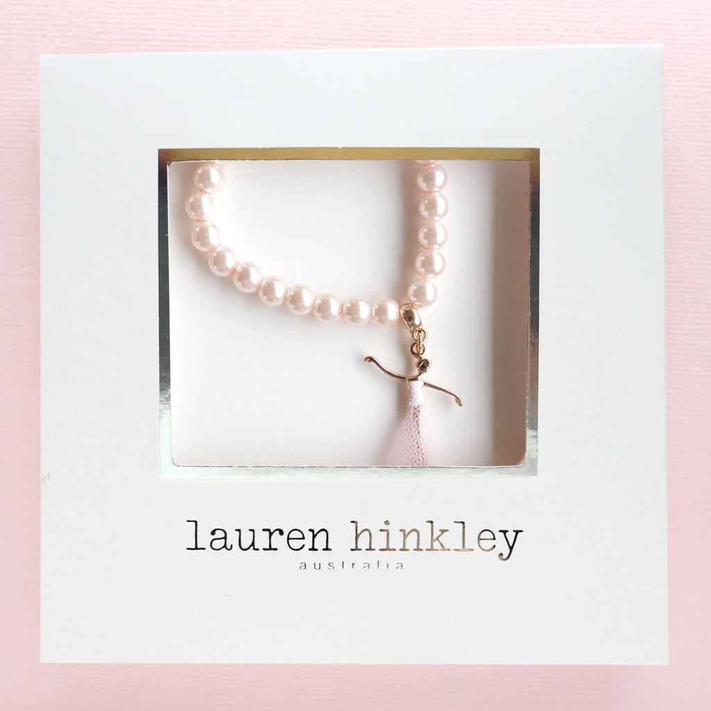 Lauren Hinkley Kids Jewellery- Ballerina Pearl Bracelet