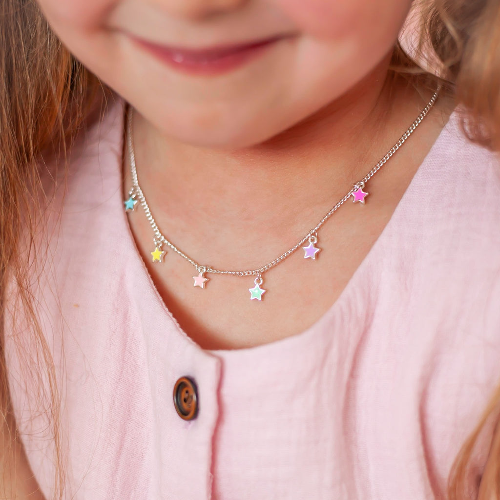 Lauren Hinkley Kids Jewellery - Rainbow Twinkle Star Necklace