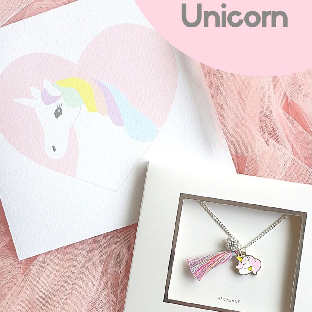 Lauren Hinkley Kids Jewellery - Rainbow Unicorn Necklace
