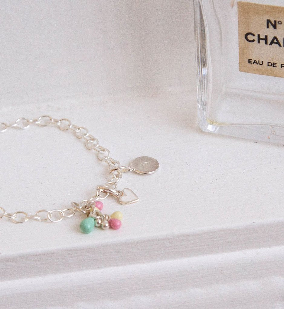 Little Kirstin Ash Kids Jewellery - Heart Star Cluster Bracelet Charm