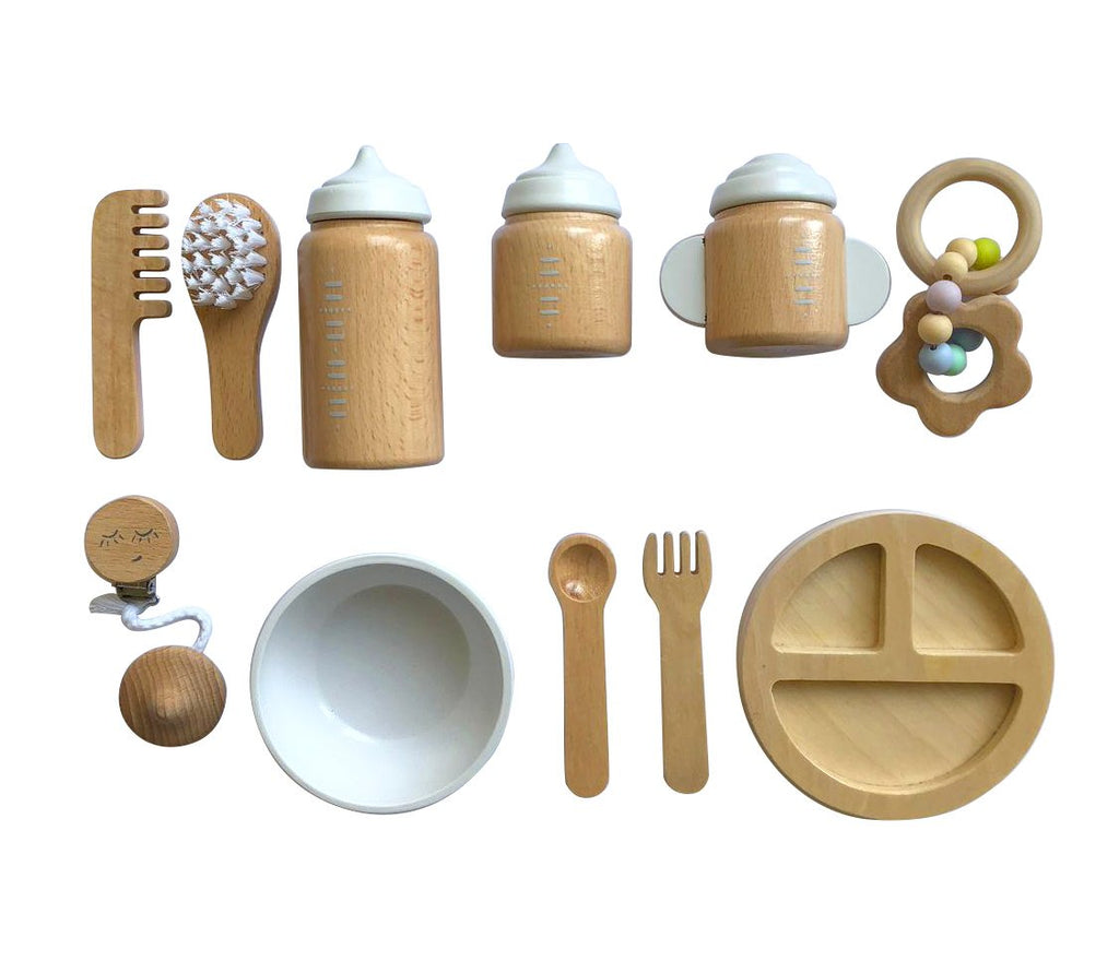 Make Me Iconic - Wooden Baby Doll Accessories Set