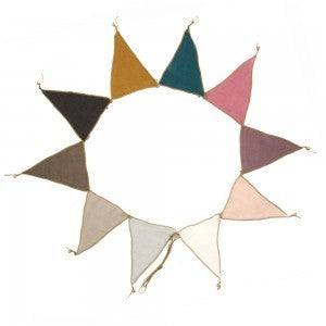 Numero 74 Bunting Garland Mixed Colour