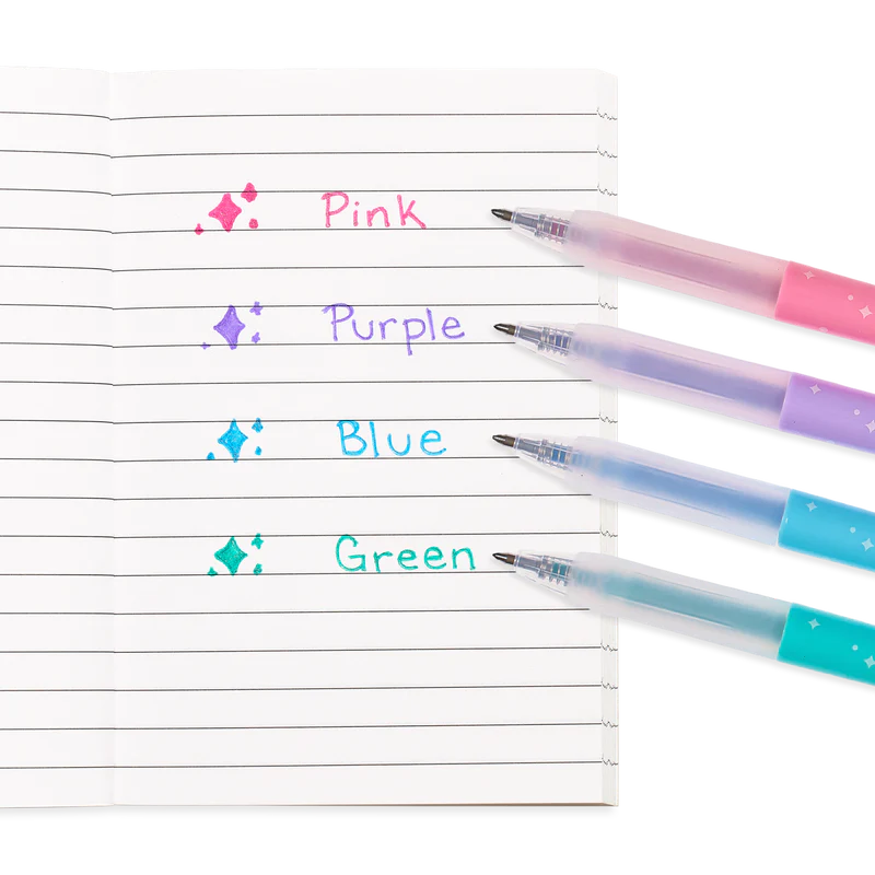 Ooly Kids Stationery - Oh My Glitter Gel Pen 4 Pack