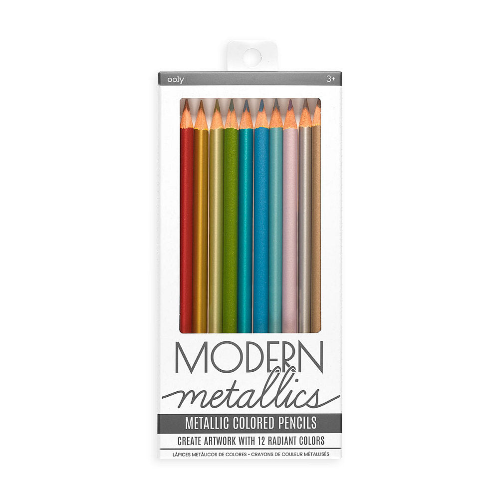 Ooly Kids Stationery Modern Metallics Pencils