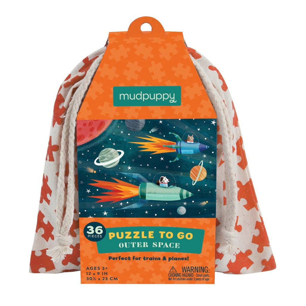 Mudpuppy 36pc To Go Puzzle  Outer Space