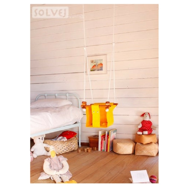 Solvej Baby and Toddler Swing Soft Linen