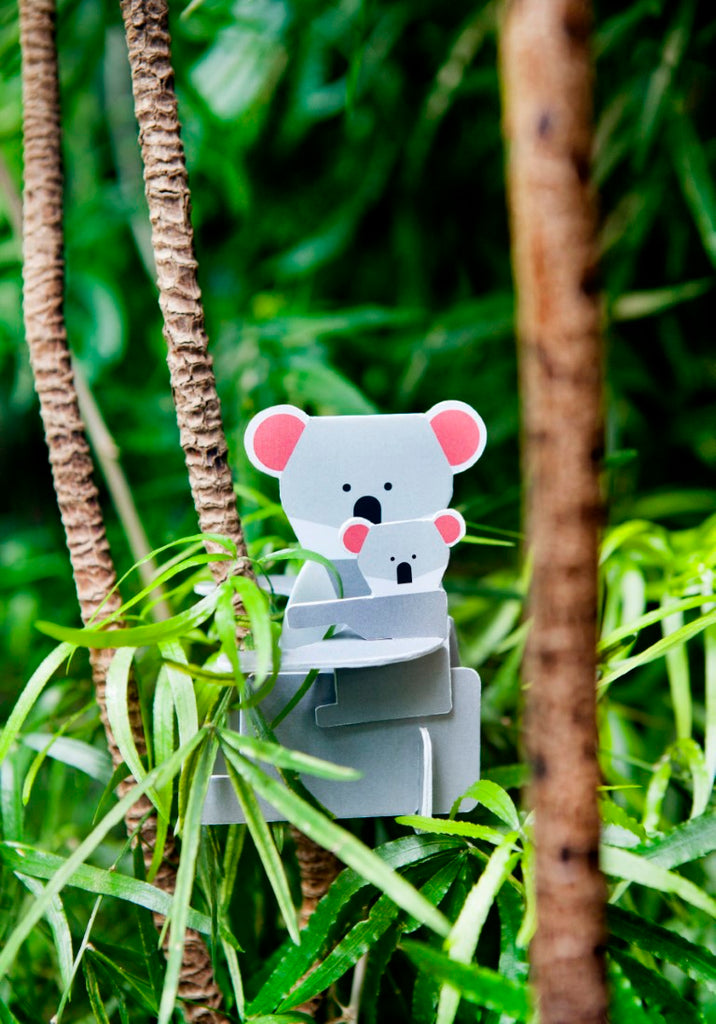 Studio Roof 3D Pop Out Cards - Koala