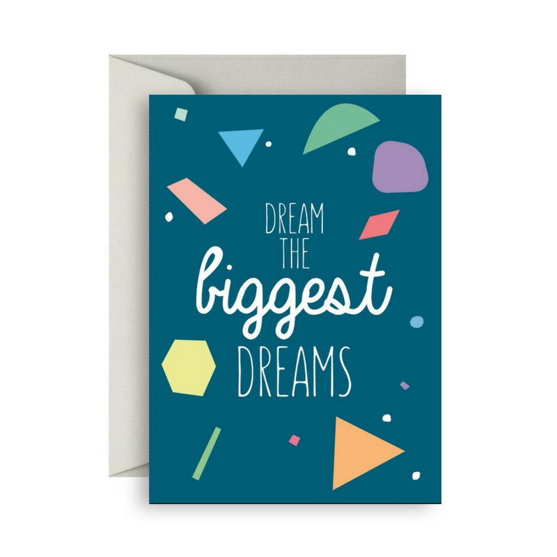 Van Wright Foundation â€˜Dream The Biggest Dreamsâ€™ Greeting Card
