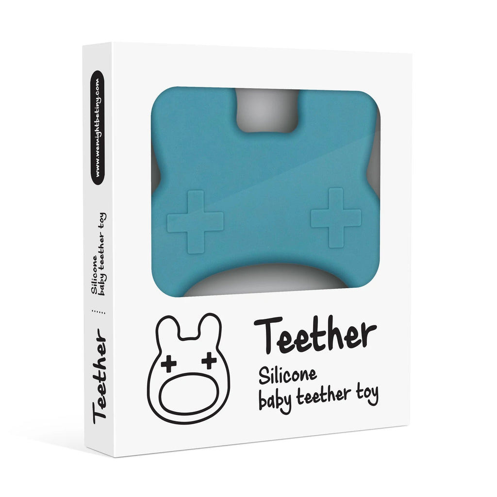 We Might Be Tiny - Dusk Blue Bunny Silicone Teether