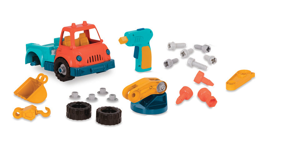 Wonder Wheels Take Apart Toy - Crane Truck