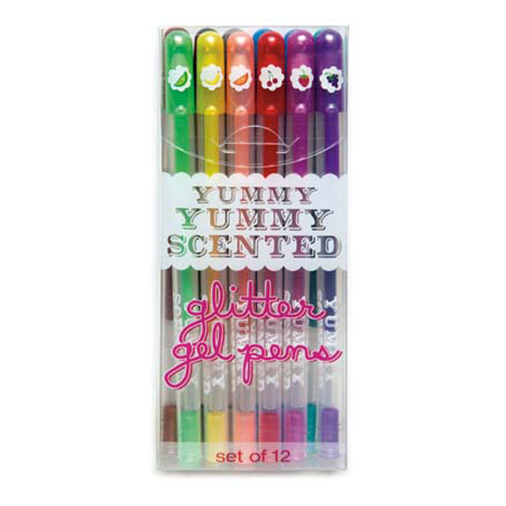 Kids Stationery Ooly Yummy Scented Glitter Gel Pens - 12 Pack