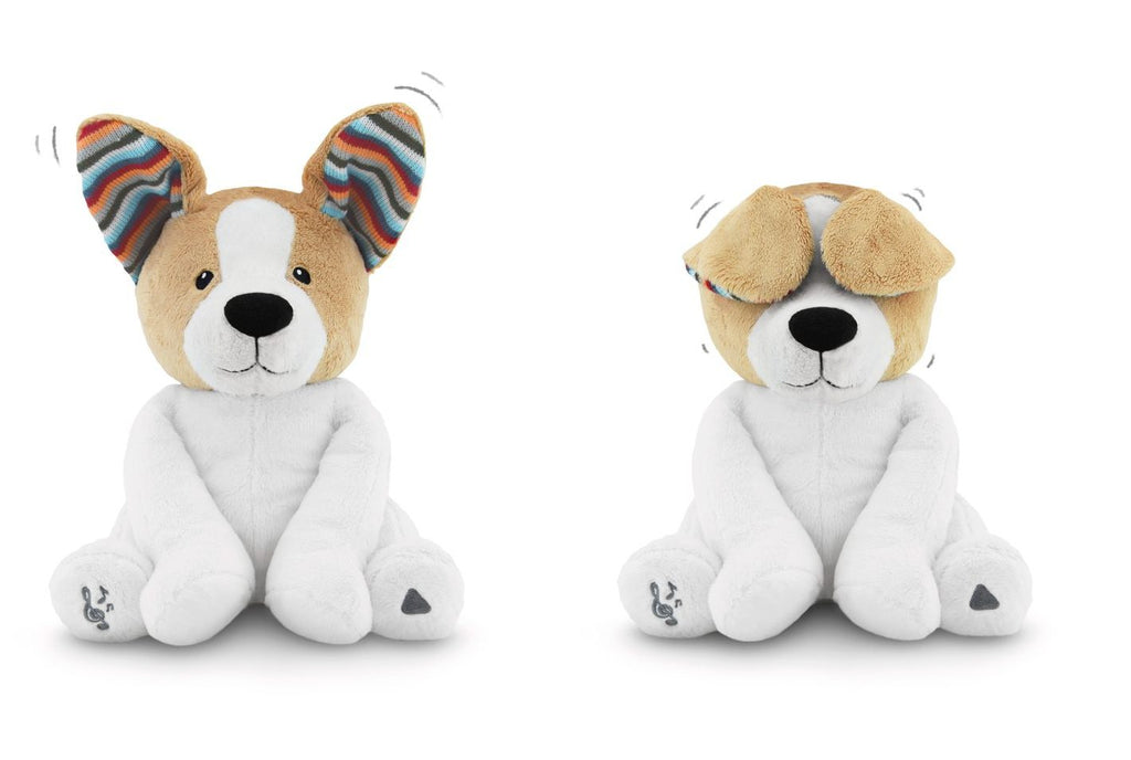 ZAZU Peek-a-boo Soft Toy Dog